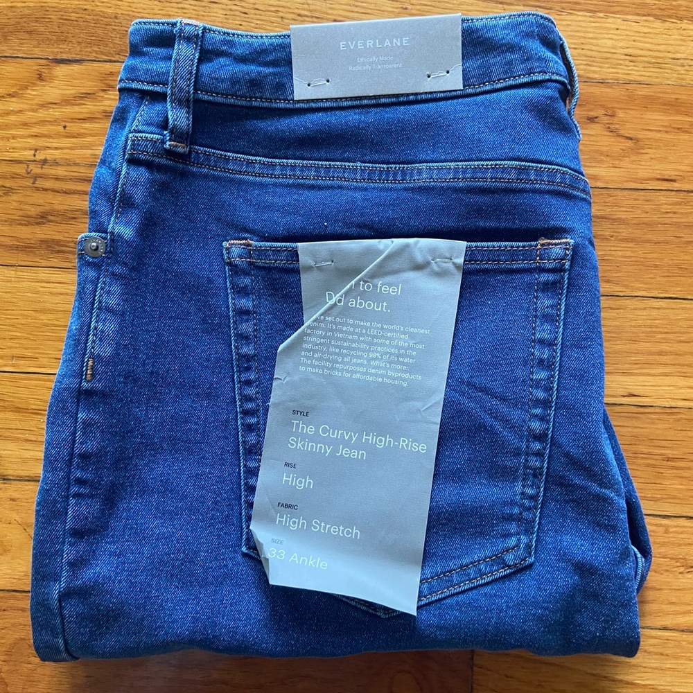 Everlane Curvy Stretch High-Rise Skinny Jean